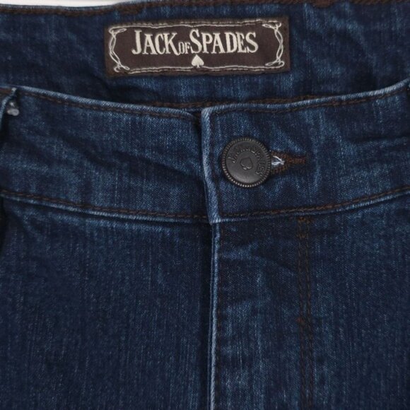 JACK OF SPADES High Rolles Jeans Men's 36x32 Comfort Fit Straight Leg - Picture 7 of 13